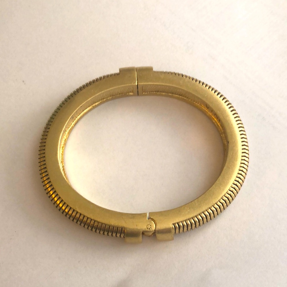 COPY - Vince Camuto gold bracelet with hinge open…